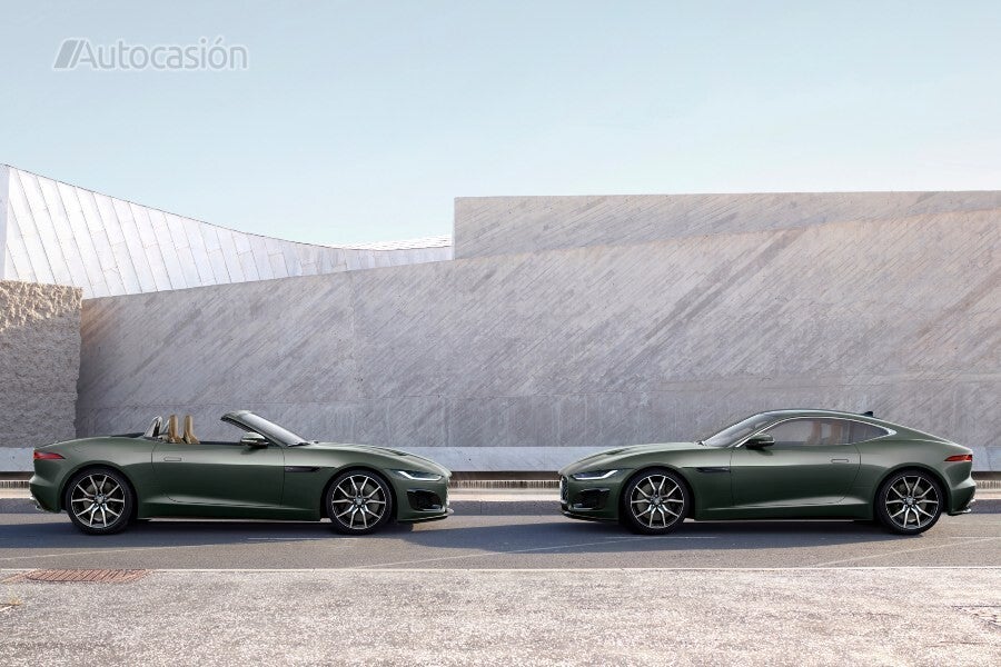 Nuevo Jaguar F-Type Heritage 60 Edition estáticas.