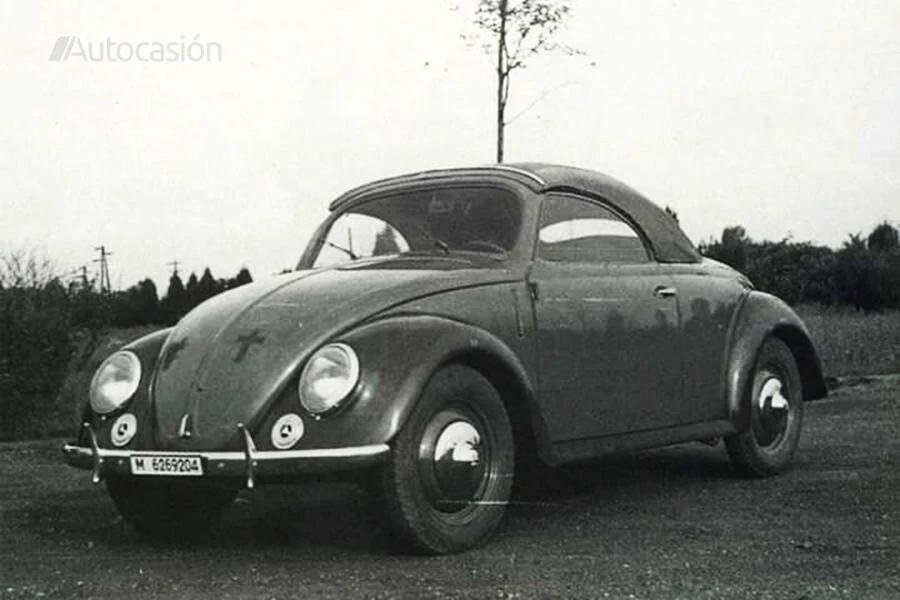 Este llamativo roadster fue un encargo del responsable de Wolfsburg para su superior.