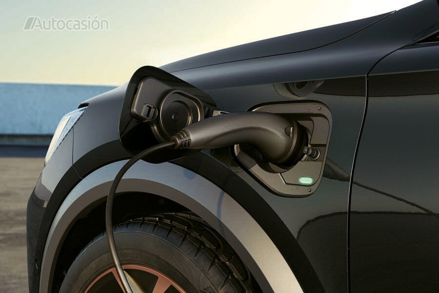 La potencia máxima de carga es de 3,7 kW.