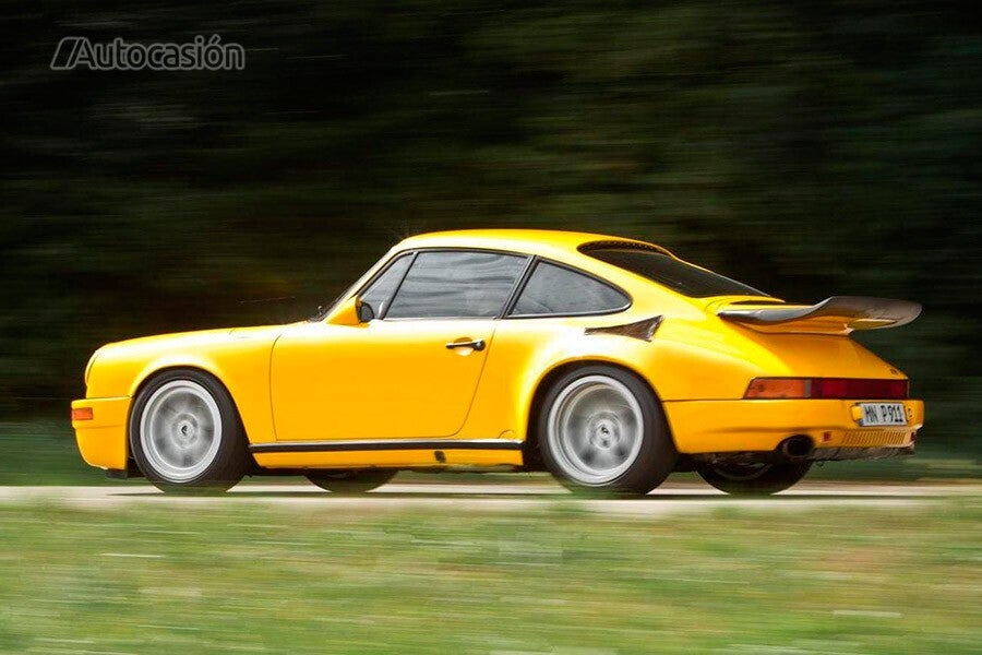 El RUF CTR es un coche muy cotizado por los coleccionistas.