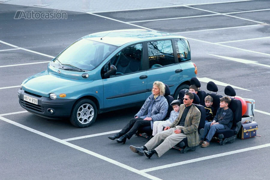 El Fiat Multipla estuvo a la venta entre 1998 y 2010.