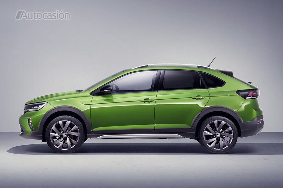 El Taigo 2022 es el primer B-SUV coupé.