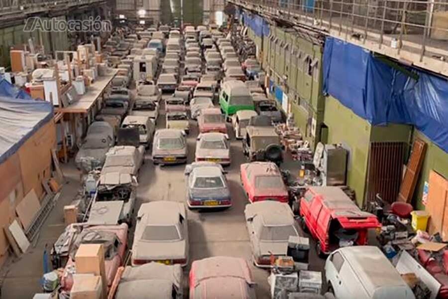 Algunos de los coches encontrados en Londres