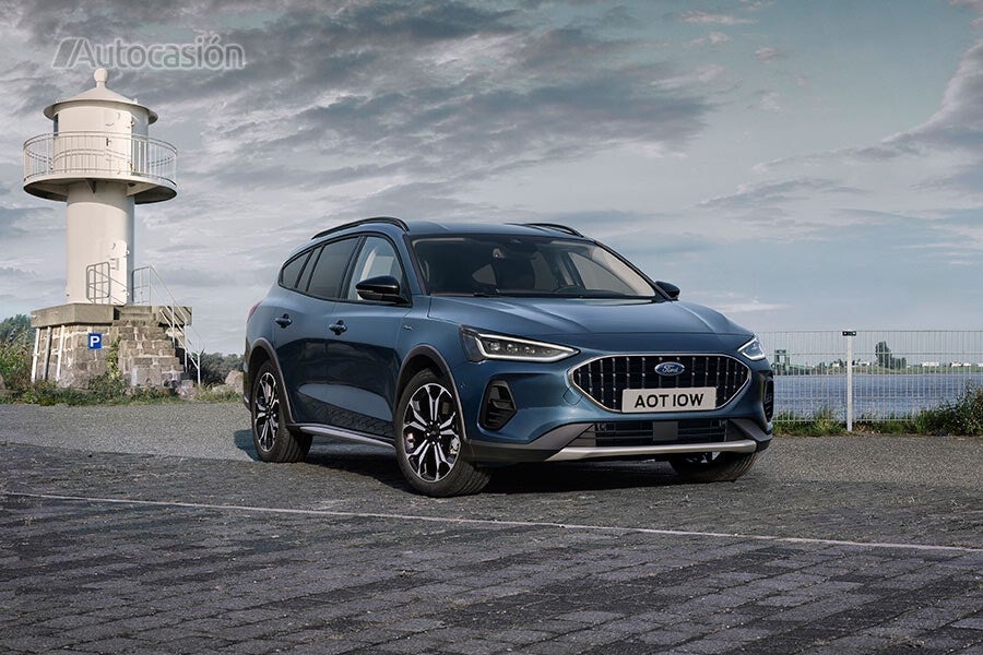 El acabado Active incorpora elementos típicos de los SUV.