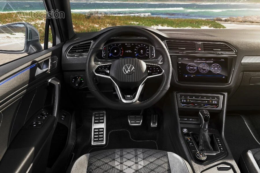 VW Tiguan híbrido enchufable 2021 interior
