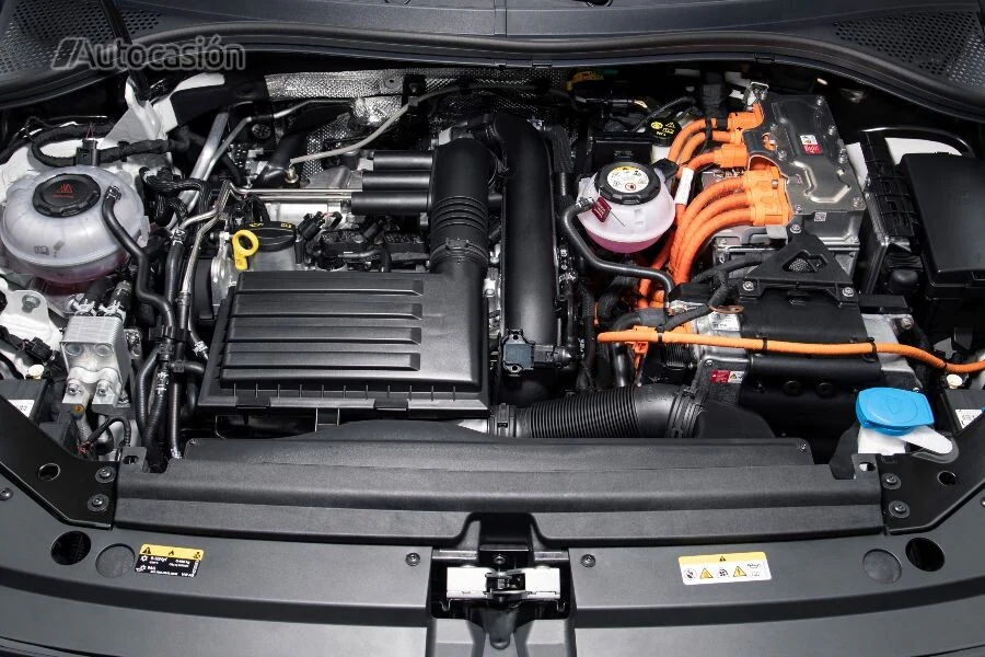 VW Tiguan híbrido enchufable 2021 motor