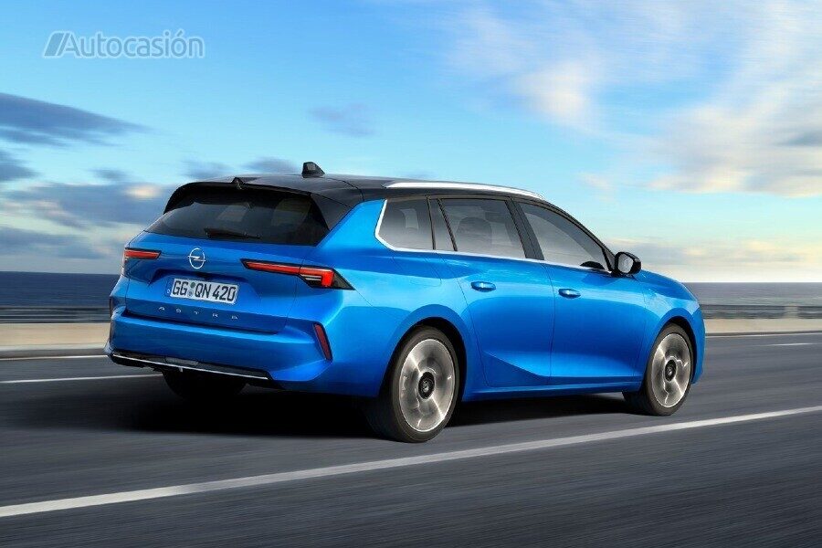 Nuevo Opel Astra ST 2022 exterior
