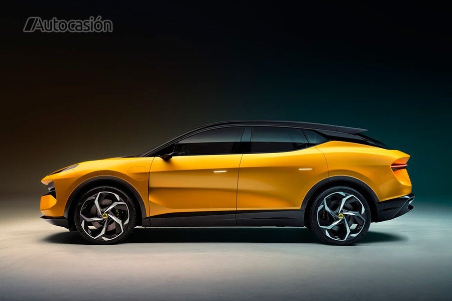El Lotus Eletre admite cargas de hasta 350 kW.