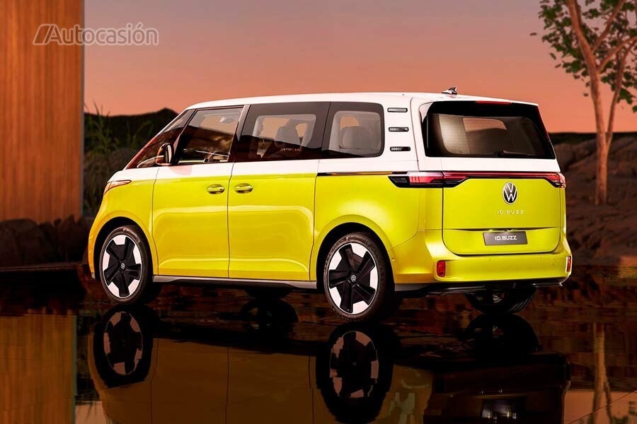La autonomía del VW ID. Buzz será cercana a los 400 kilómetros.