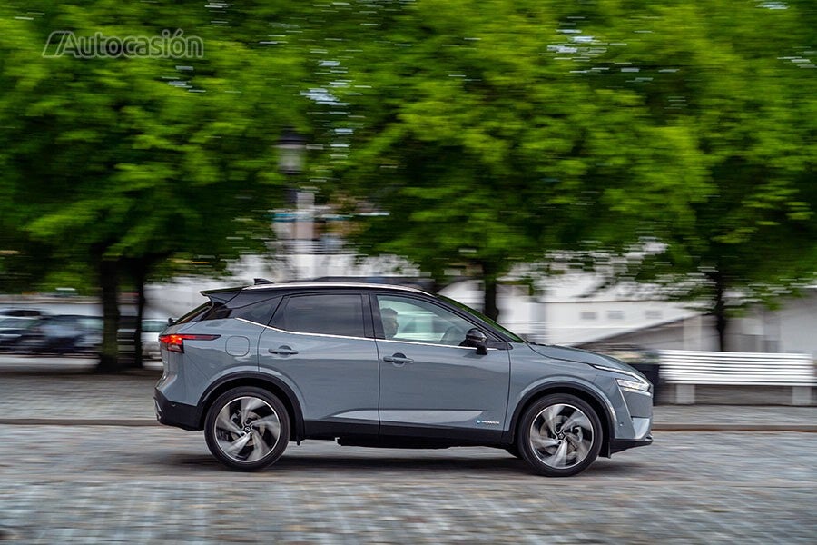 El Nissan Qashqai e-Power homolga 5,3 l/100 km de consumo medio.