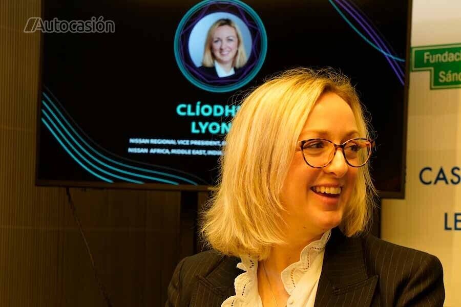 Cliodhna Lyons, vicepresidenta de Producto y Planificación de Servicios de Nissan en Europa