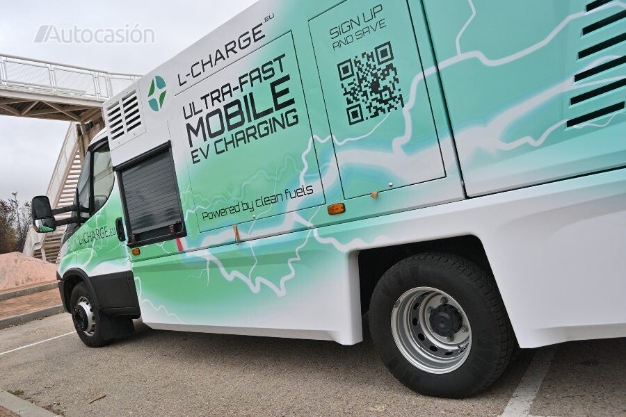 L-Charge, el servicio móvil de carga rápida para eléctricos