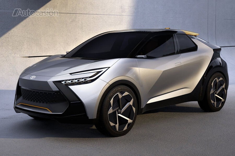 The new electric C-SUV could be an evolution of the current C-HR