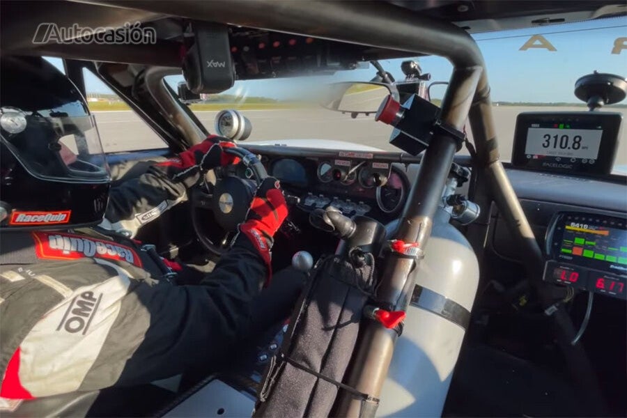 This is the time when you get top speed.