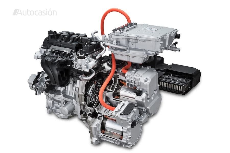 e-Power hibrido utiliza uno de los motores más sofisticados del mercado, con compresión y cilindrada variables, el 1.5 VTC.