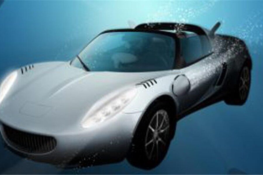Un coche submarino