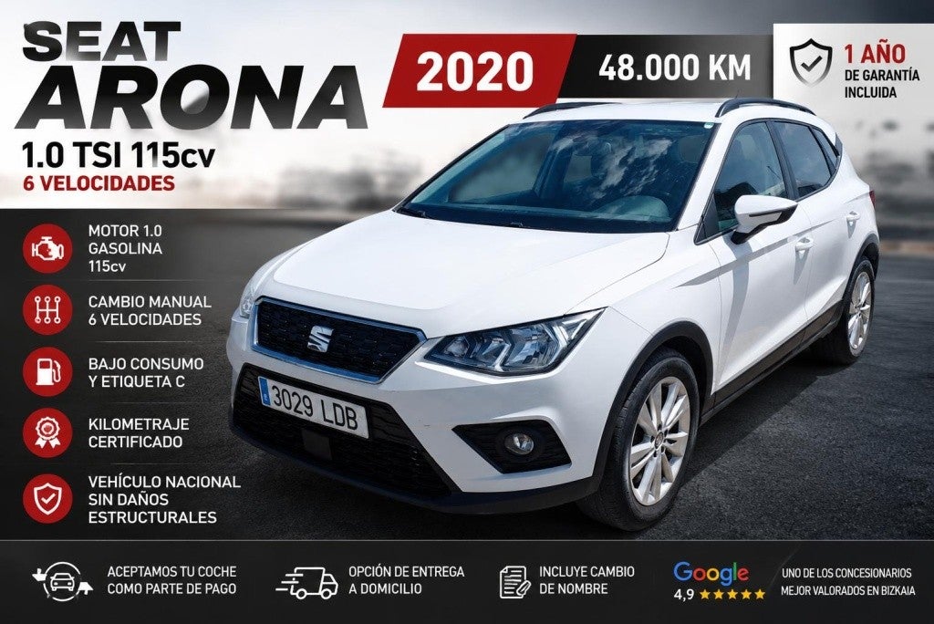 SEAT Arona Arona 1.0 TSI Ecomotive S&S Style 115