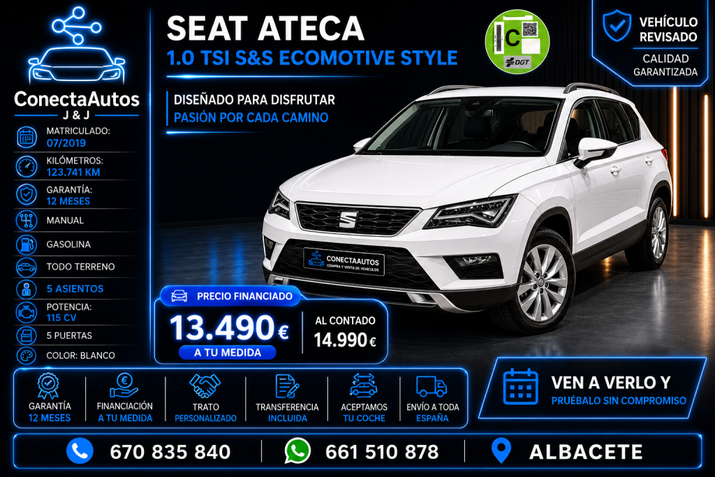 SEAT Ateca Ateca 1.0 TSI S&S Ecomotive Style