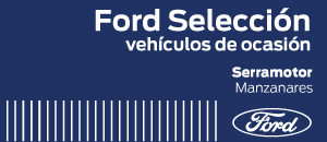 Logo FORD SERRAMOTOR, concesionario oficial Ford