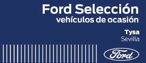 Logo FORD TYSA SEVILLA, concesionario oficial Ford